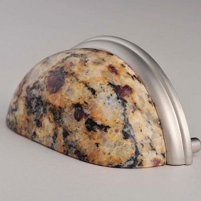 Santa Cecilia (Granite pulls and handles for kitchen cabinet drawer)